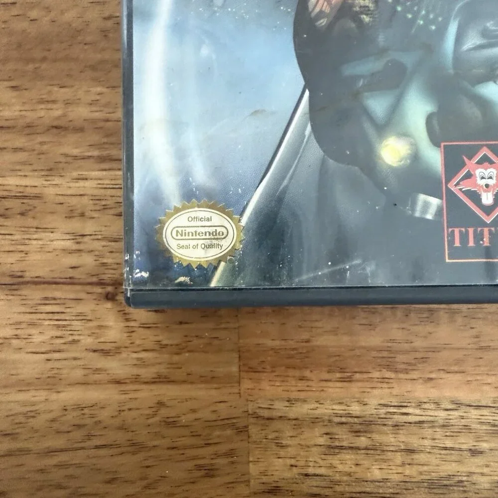Top Gun: Combat Zones BOX ONLY (Nintendo GameCube, 2002) COVER HAS WATER DAMAGE!